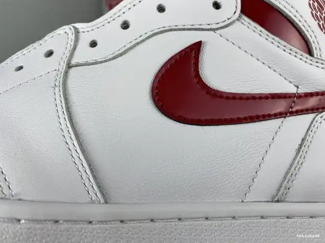Cheap TBkick Metallic Jordan 1 Air Retro (2017) 555088-103 Red 0509